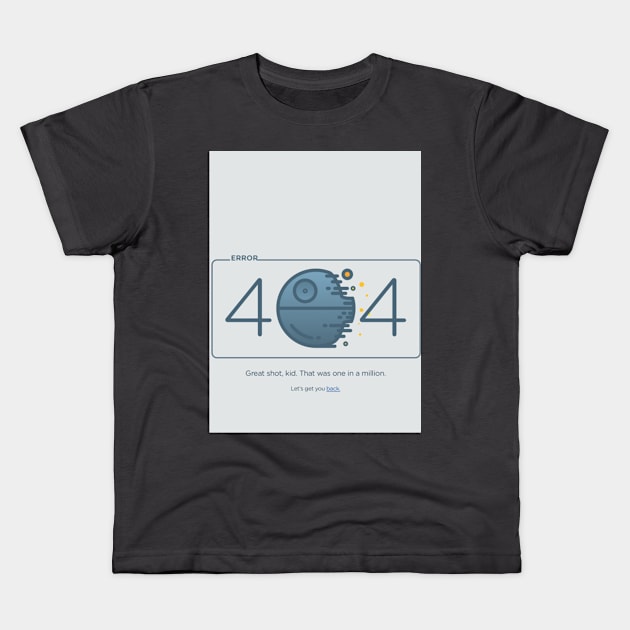 404 Not Found Kids T-Shirt by gruizhtml